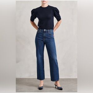 Frame Le Jane Ankle Classic Blue Women's Jeans 26